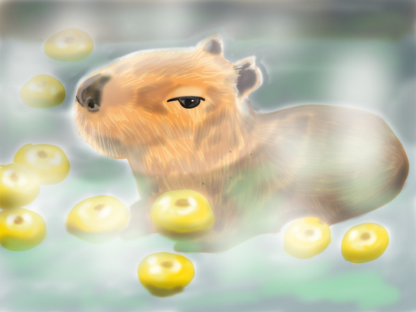 カピバラ温泉