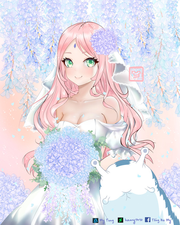 Haruno Sakura Wedding fanart