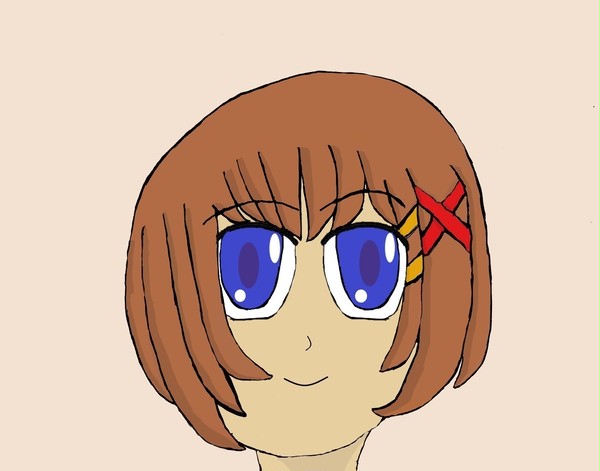 Yagami Hayate practice sketch
