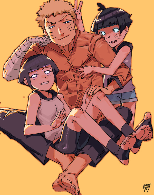 Naruto, Genin Hinata & Himawari