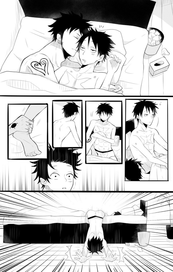 ルフィの奮闘