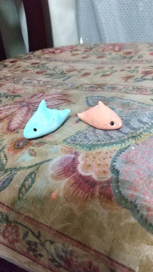 紙粘土でガヴァドンカー製作中