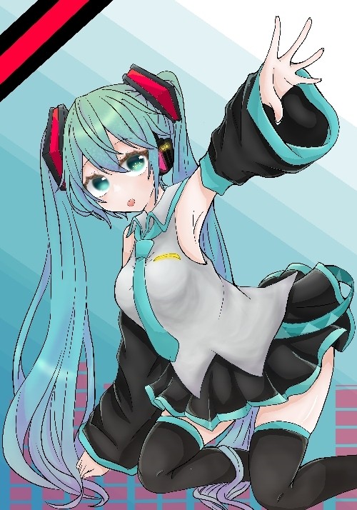 遅れましたがミクの日です！