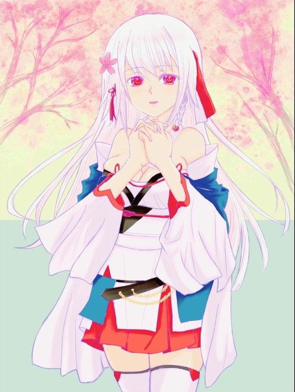 初様と桜🌸
