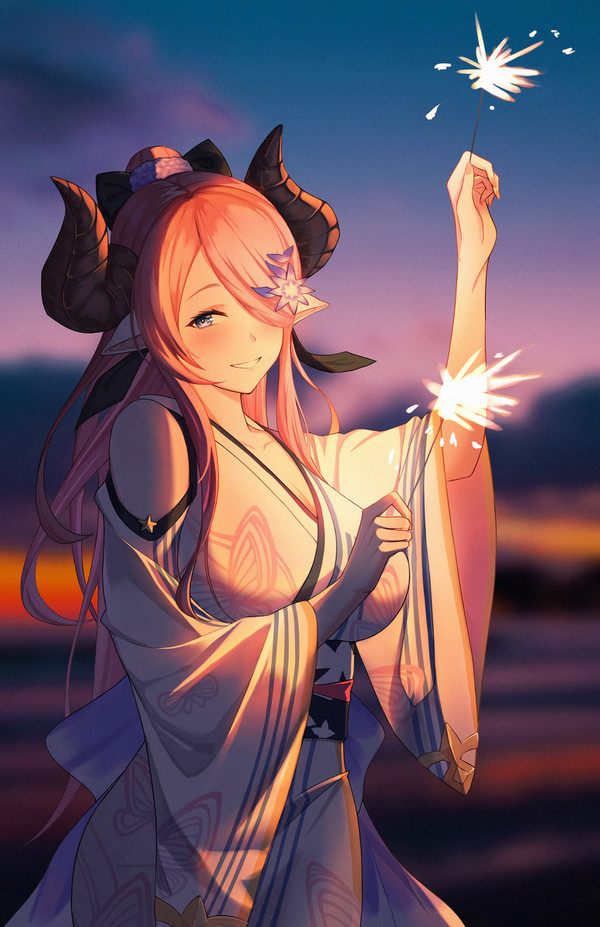 浴衣ナルメア