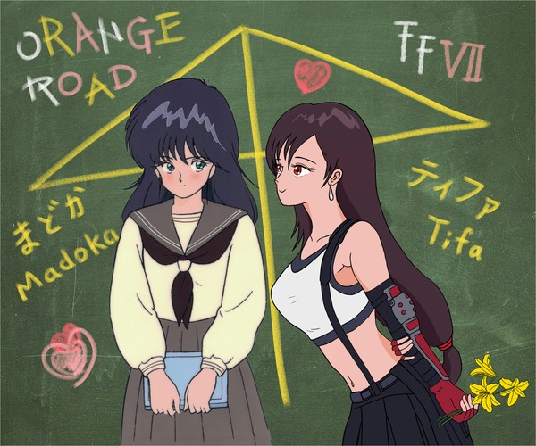 Tifa x Madoka