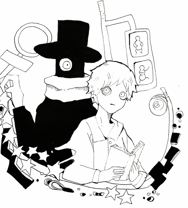 ナンセンス文学の模写です