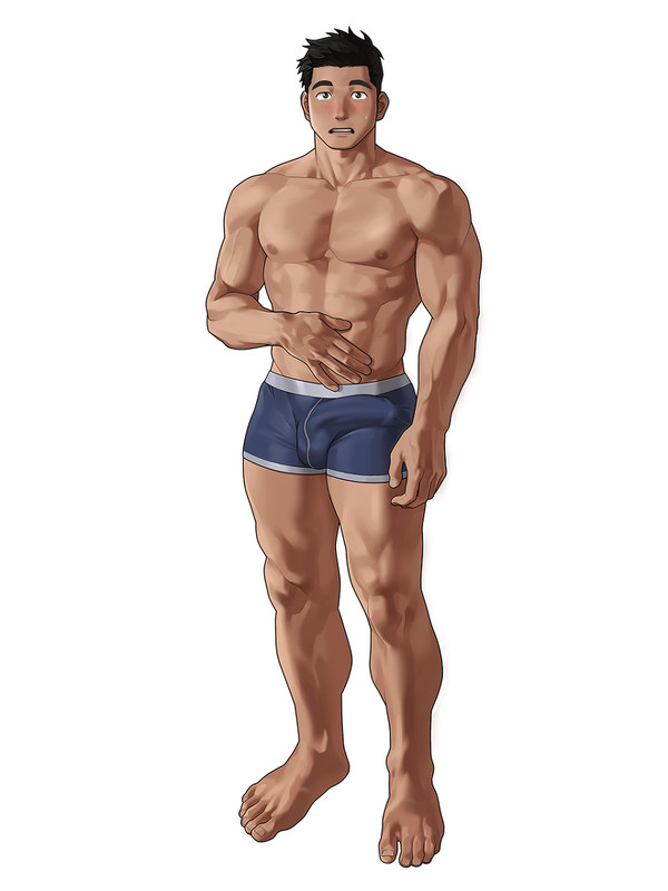 ガチムチエロゲ立ち絵紹介