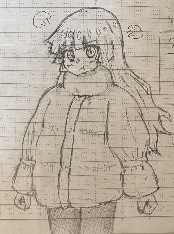 遅刻にぷんぷんするロミンちゃん