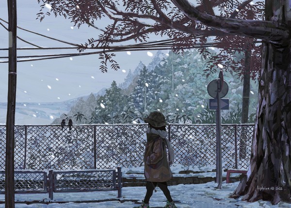 雪の日