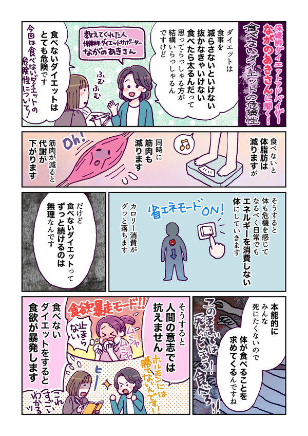 自分らしく生きるには、栄養が大切！ダイエットの超基本