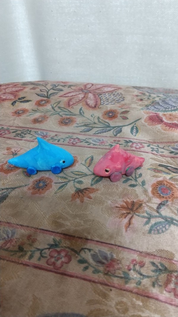 ガヴァドンカー ブルー&ローズピンク