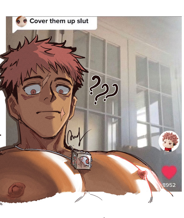 Cover them up slut