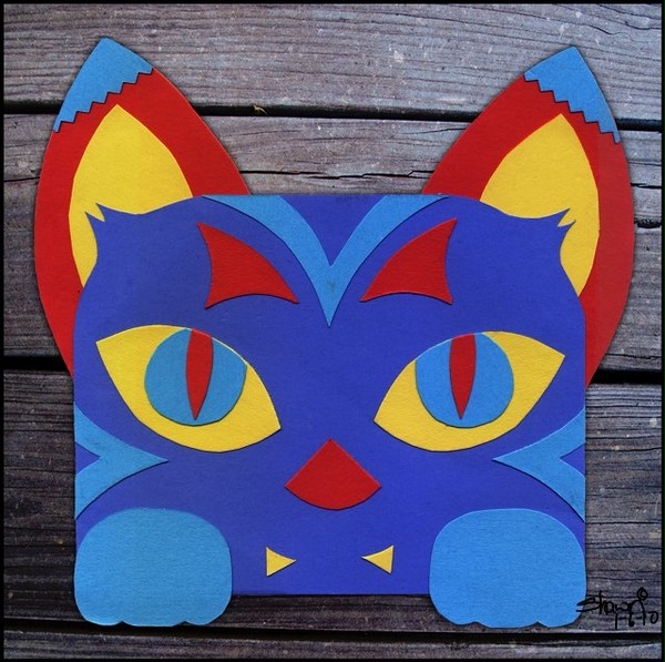 Paper cat