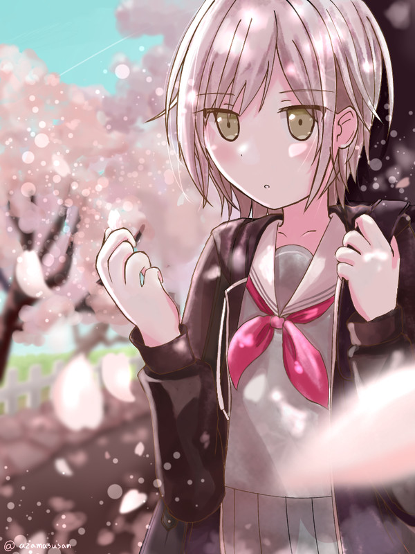 志歩ちゃんのイラストです。