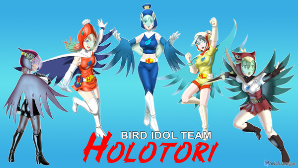 Hololive X Gatchaman = HoloTori