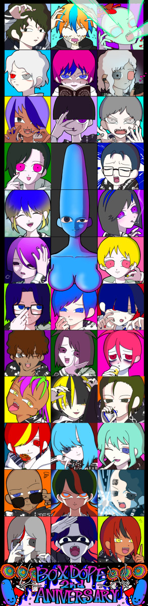 BOXDOPE 2周年おめでとう