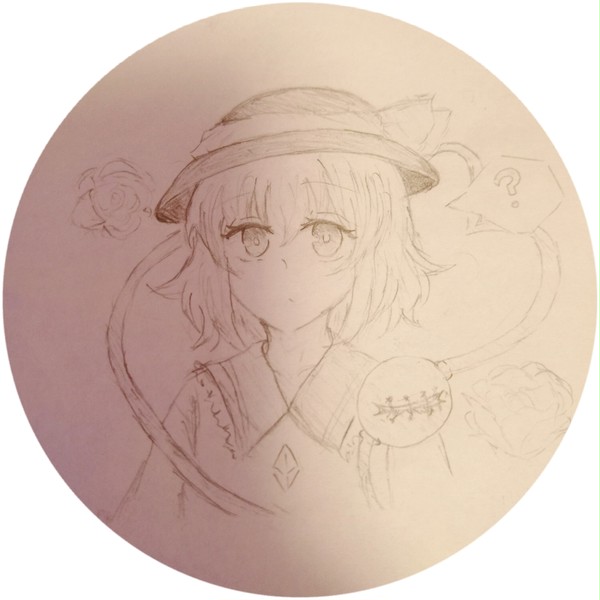 上目遣い（？）