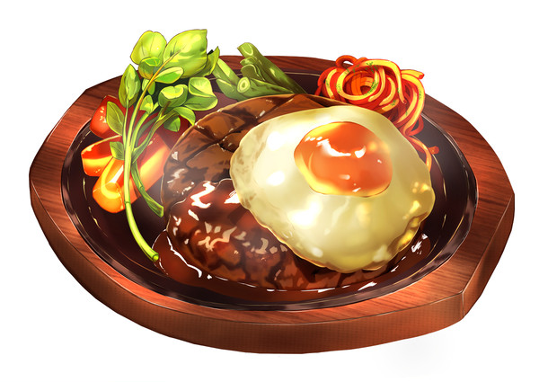 目玉焼きハンバーグ