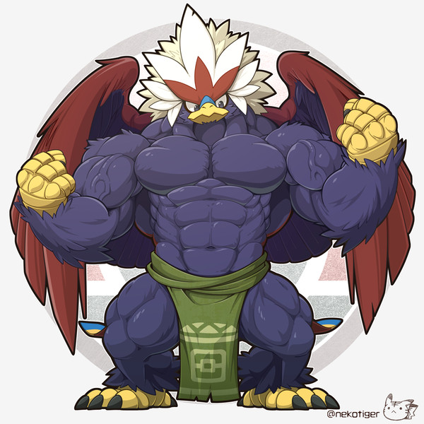 【Skeb】ウォーグル (anthro ver.)