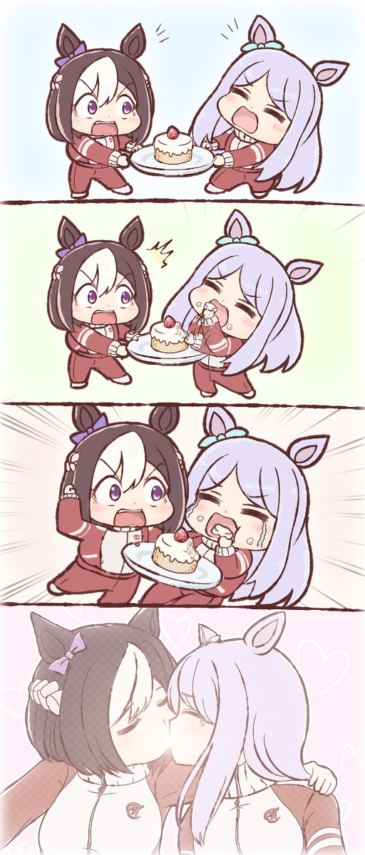 4コマ「やめなよマックイーン、
