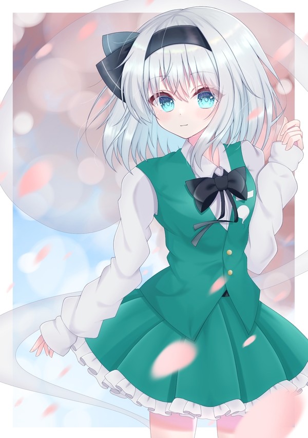 桜舞う妖夢ちゃん