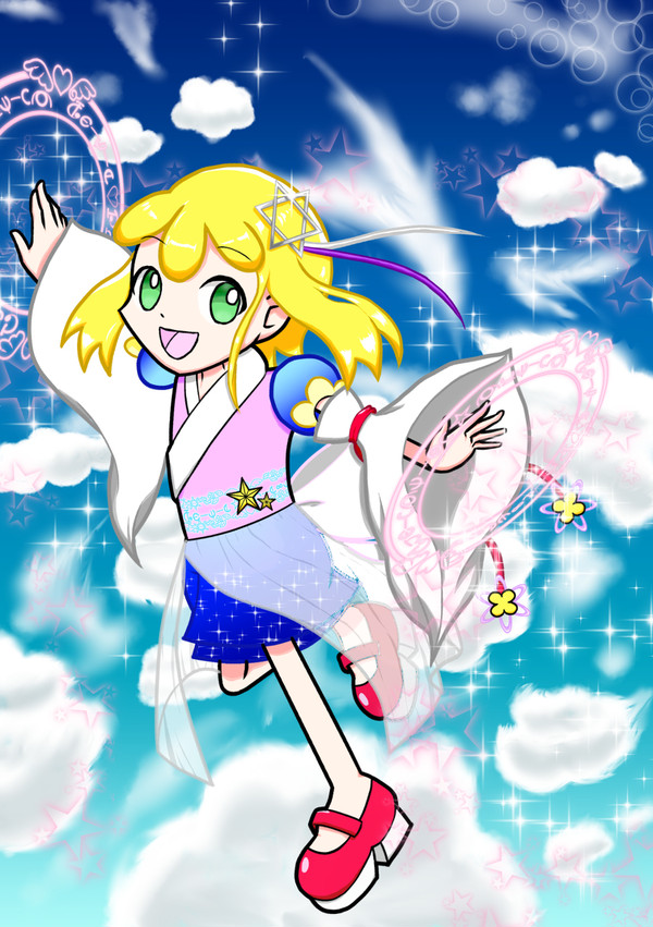公式5月掲載分【和装シリーズ】ぷよぷよ　巫女アミティ　完全版