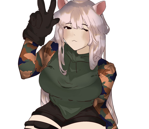Cat girl avatar commision