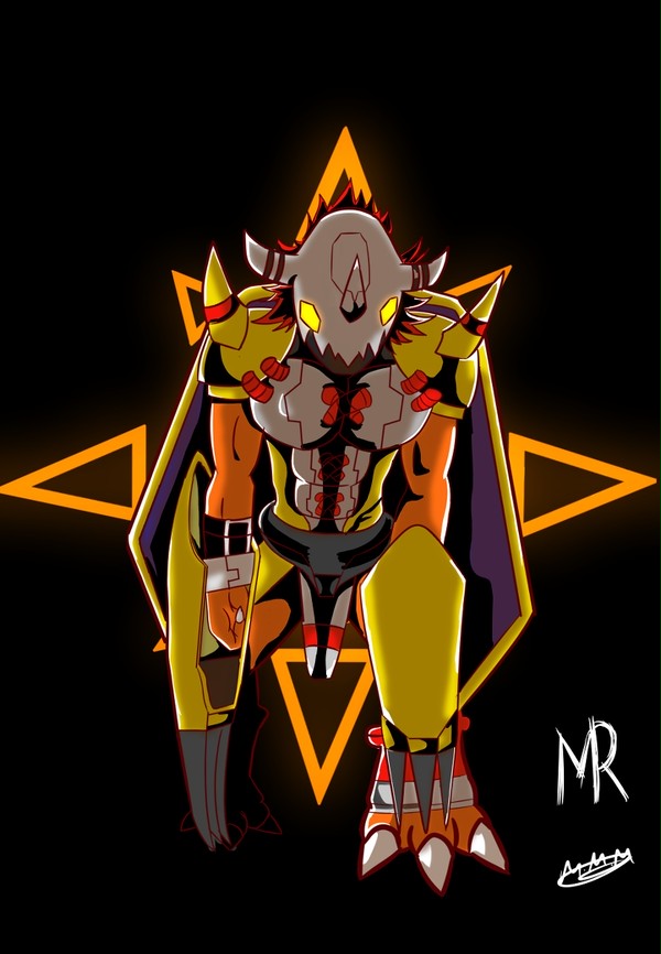 The warrior of courage