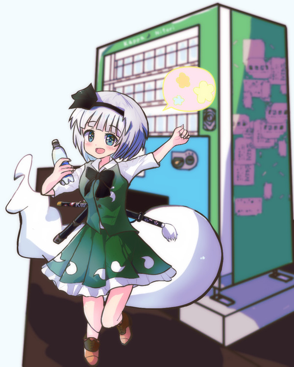 幻想郷に自販機がやってきたら（もしも）