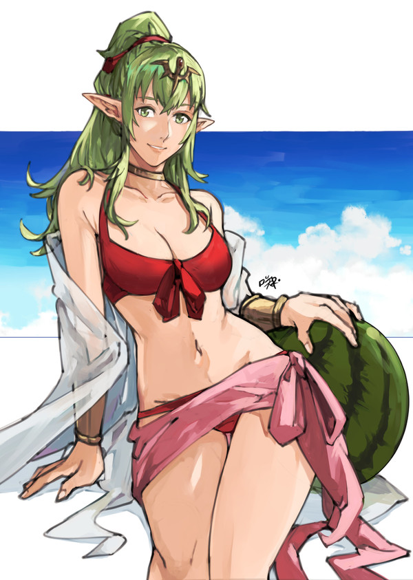 水着チキ