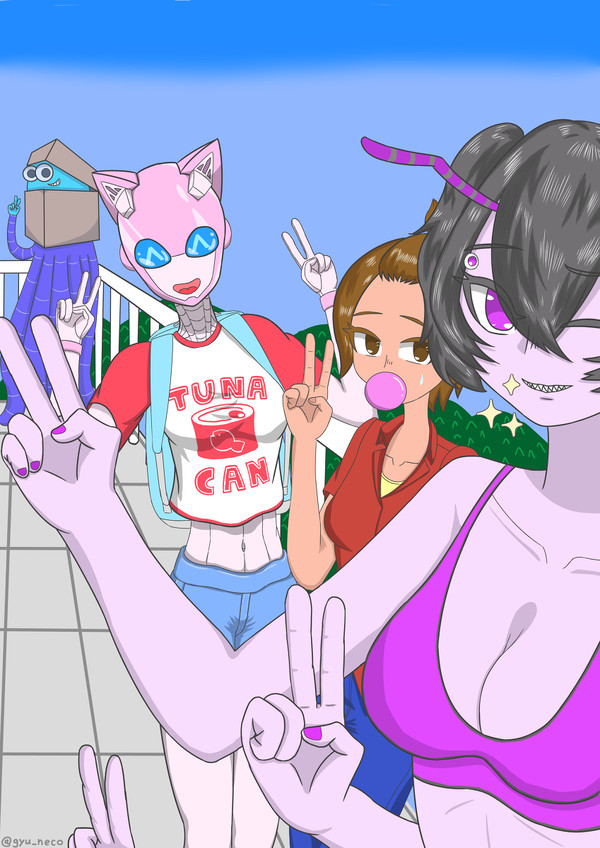 うちの子たち小旅行