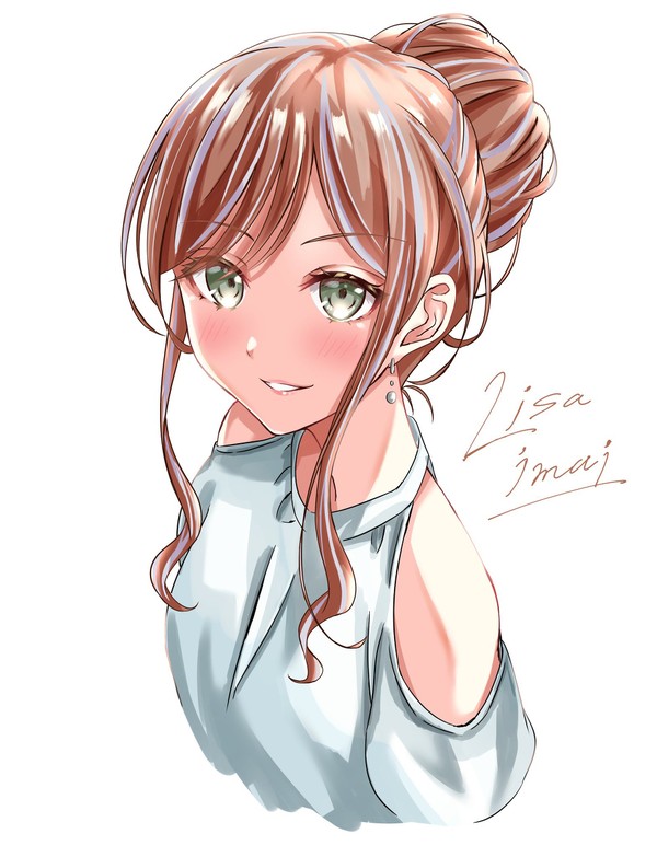 リサ姉×友希那カラーメッシュ