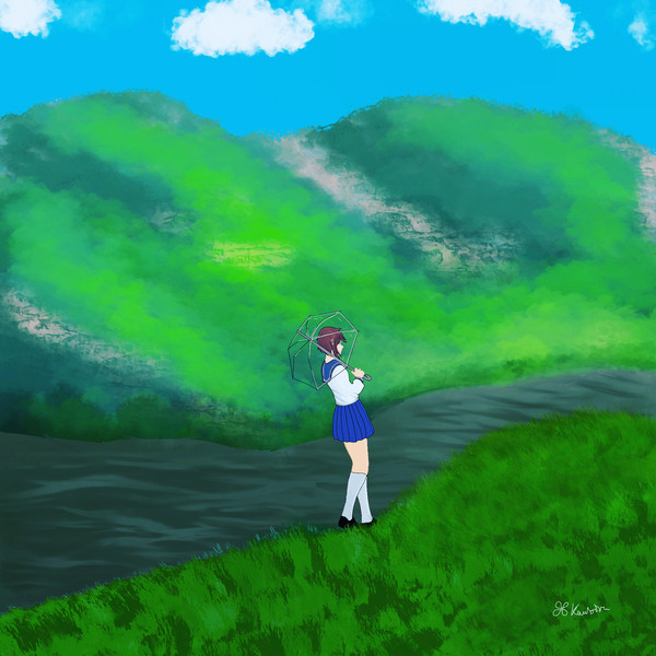 Walking in nature