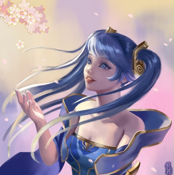 Fanart Sona Yasuo