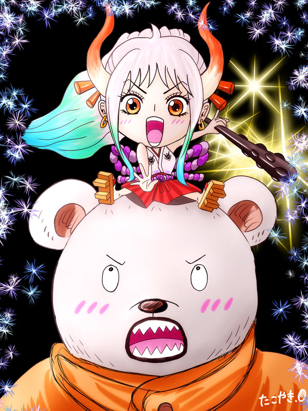 ワンピース　ヤマト&ベポ