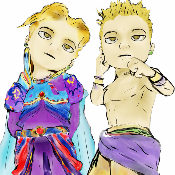 エドガーとマッシュ