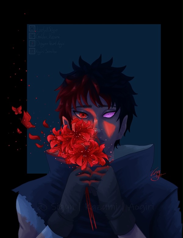 Obito Uchiha - Spider Lily