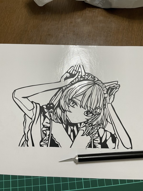 戌亥とこさんのフォニイを切りました。