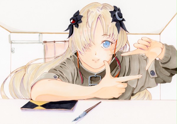 ねぇ、今度描くイラストのモデルになってよぉ