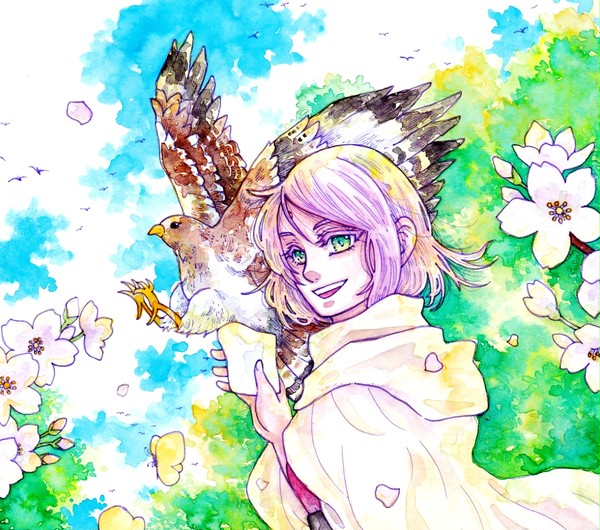 サクラちゃん＆サラダちゃんお誕生日おめでとう＆サスサクイラスト