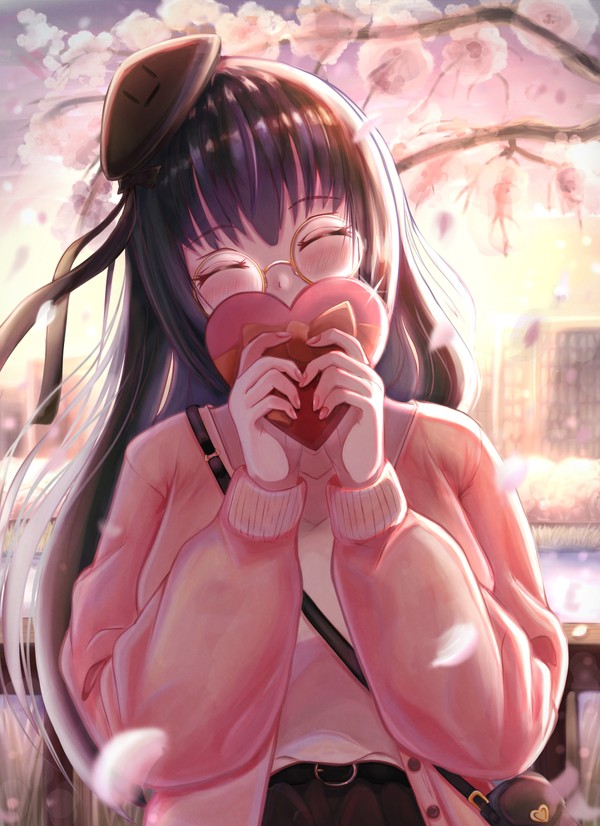 春の夕暮れ