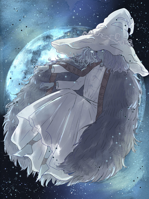星と月、冷たい夜の律