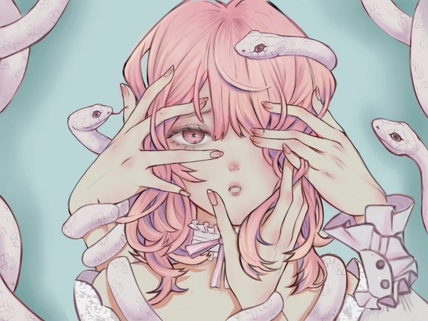 少女与蛇