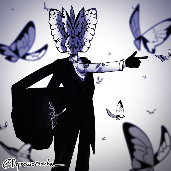 Funeral of The Dead butterflies