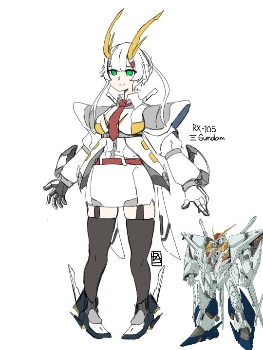 xi gundam girl