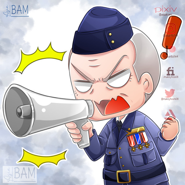 Royal Airforce Chibi