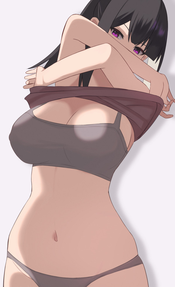 脱ぎかけおねえさん(差分あり)