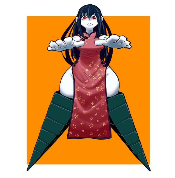 ピラミッド脚キョンシー女