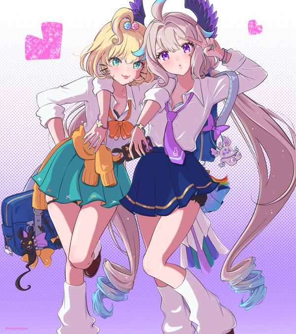 【NIJISANJI EN】ミリエナギャルズ ズッ友♡♡♡
